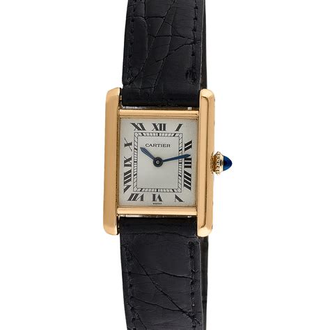 cartier tank womens vintage|cartier tank female.